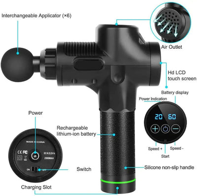 LCD Muscle Massager